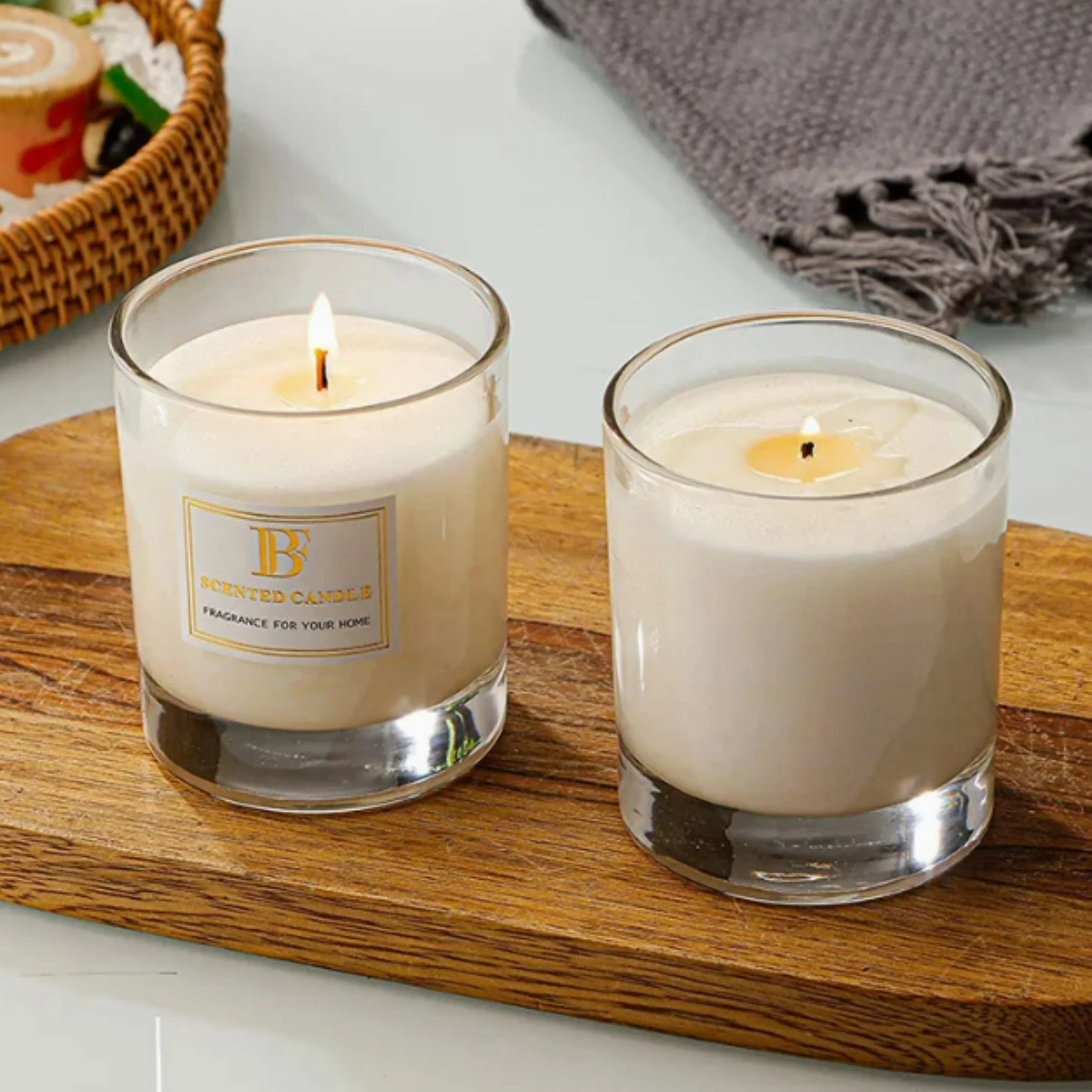 20cl Clear Oxford Jar — 6 or 12 Finished Candles - Image 3
