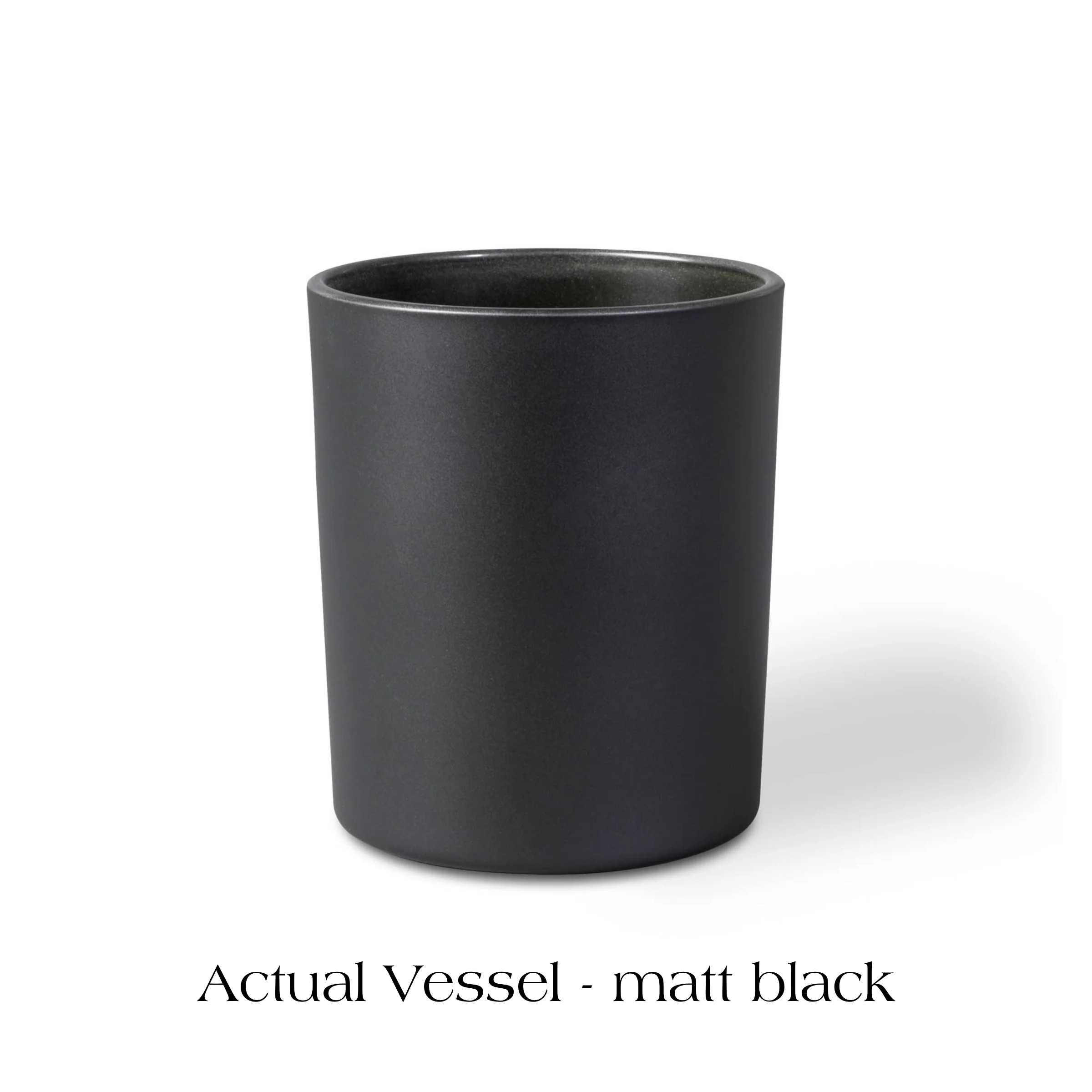 20cl Matt Black Oxford Jar — 6 or 12 Finished Candles - Image 4