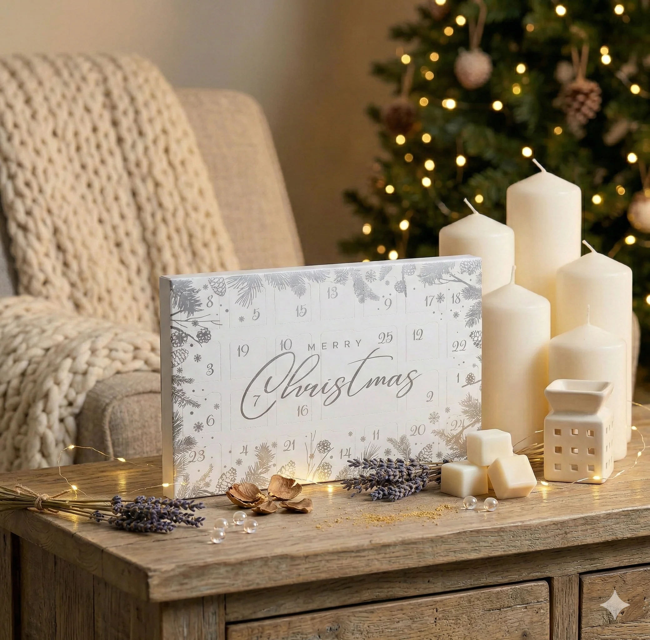 25 day Wax Melt Advent Calendar - Argent Royale - Image 2