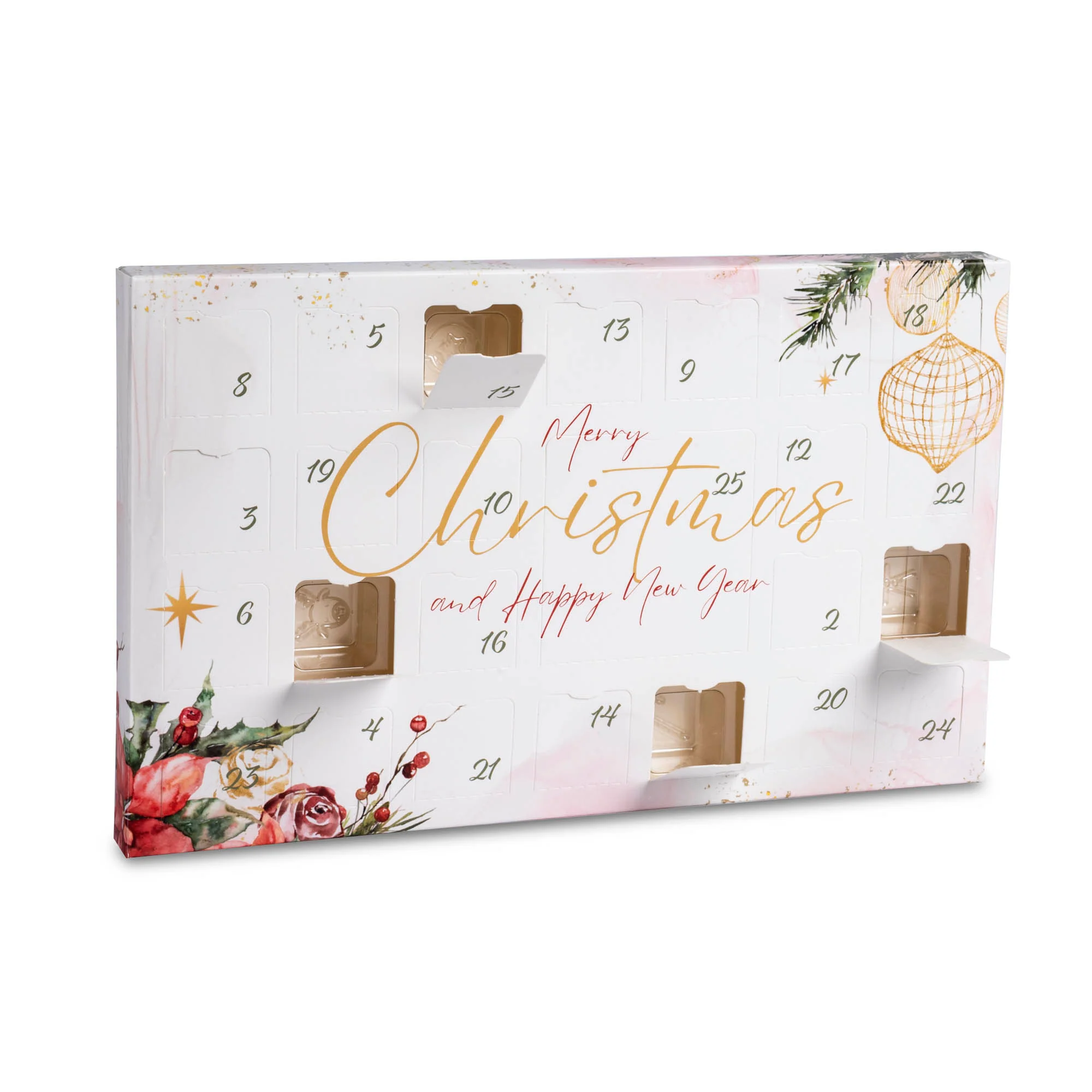 25 day Wax Melt Advent Calendar - Poinsettia Glow - Image 5