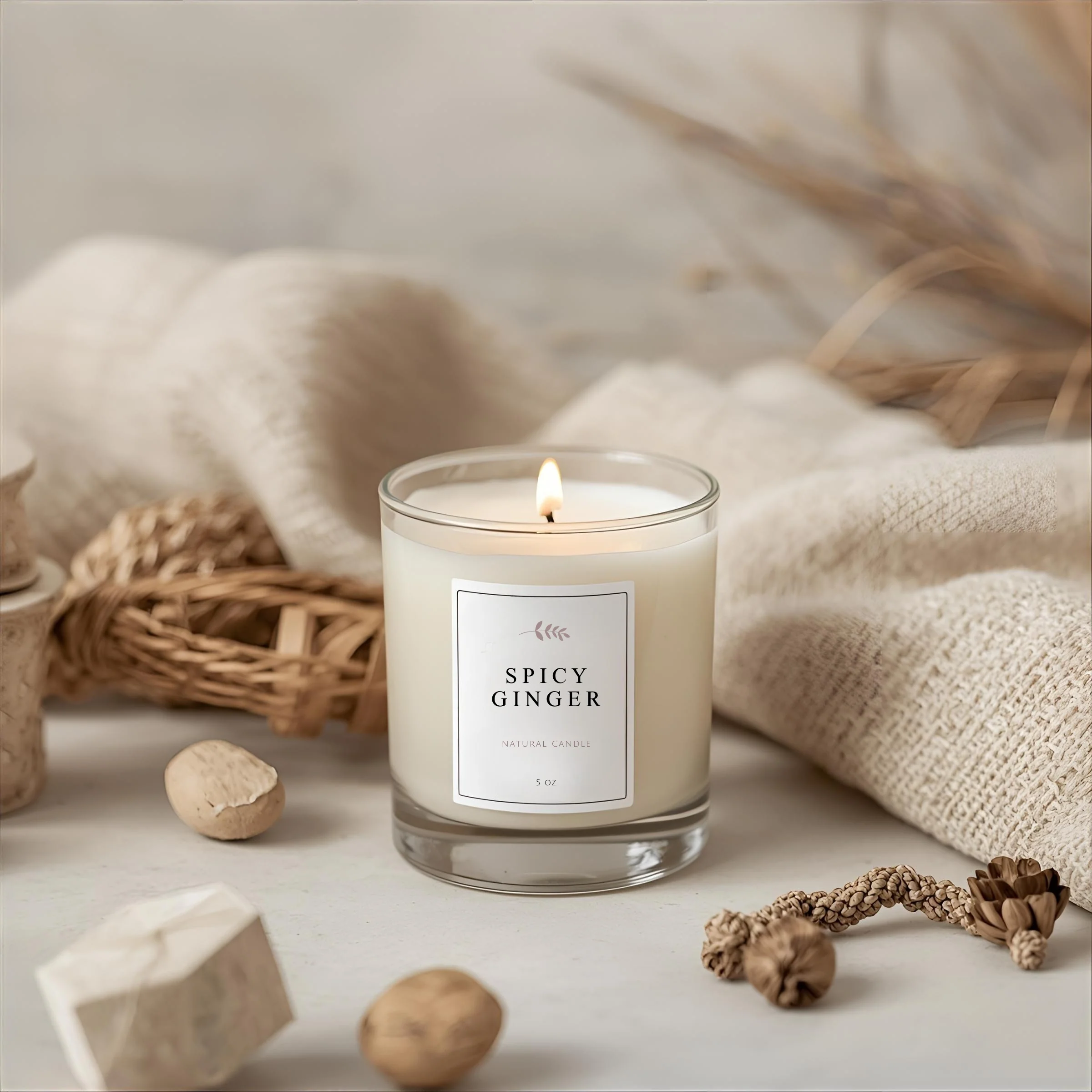 30cl Clear Kimberley Jar — 6 or 12 Finished Candles - Image 3