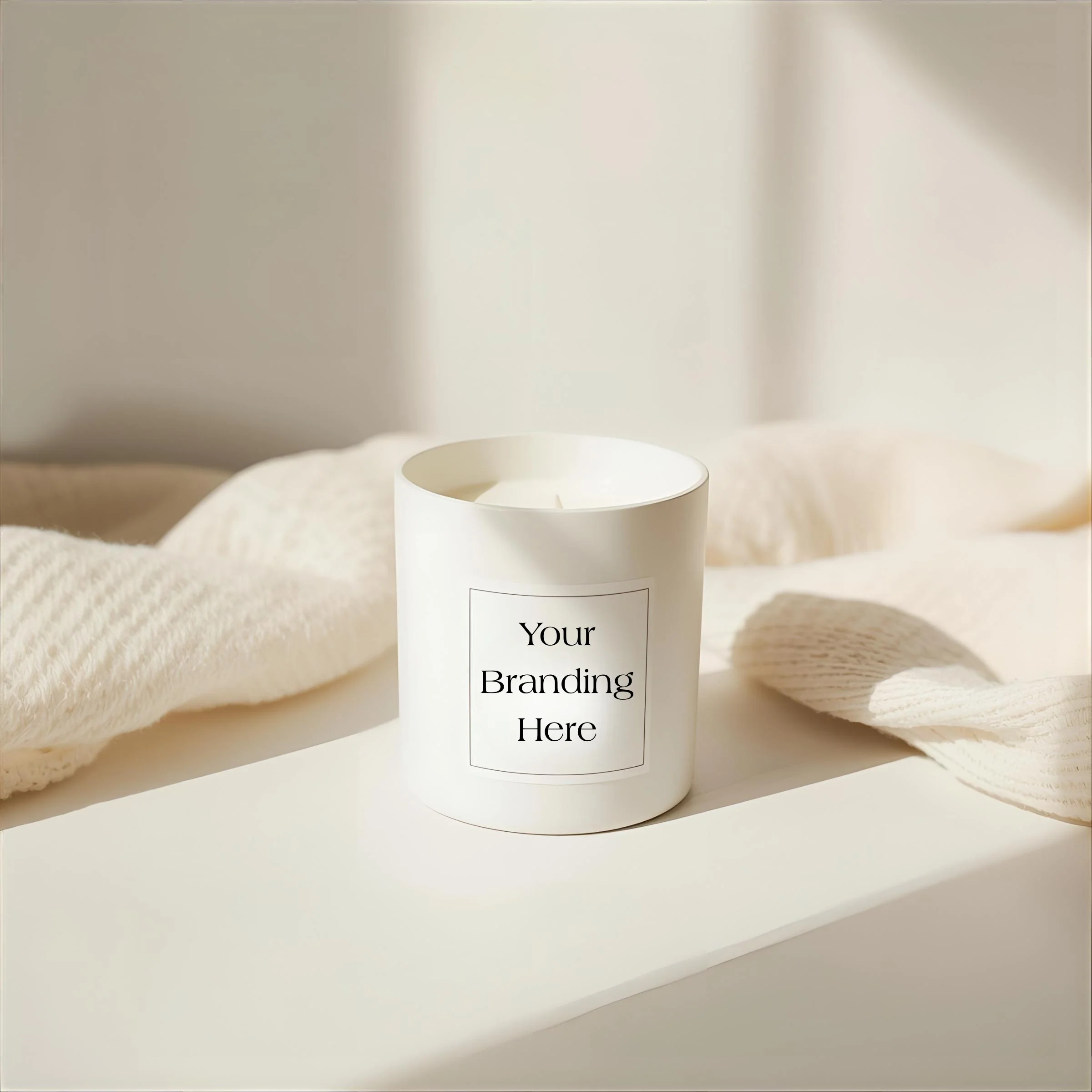 30cl Gloss White Kimberley Jar — 6 or 12 Finished Candles - Image 2