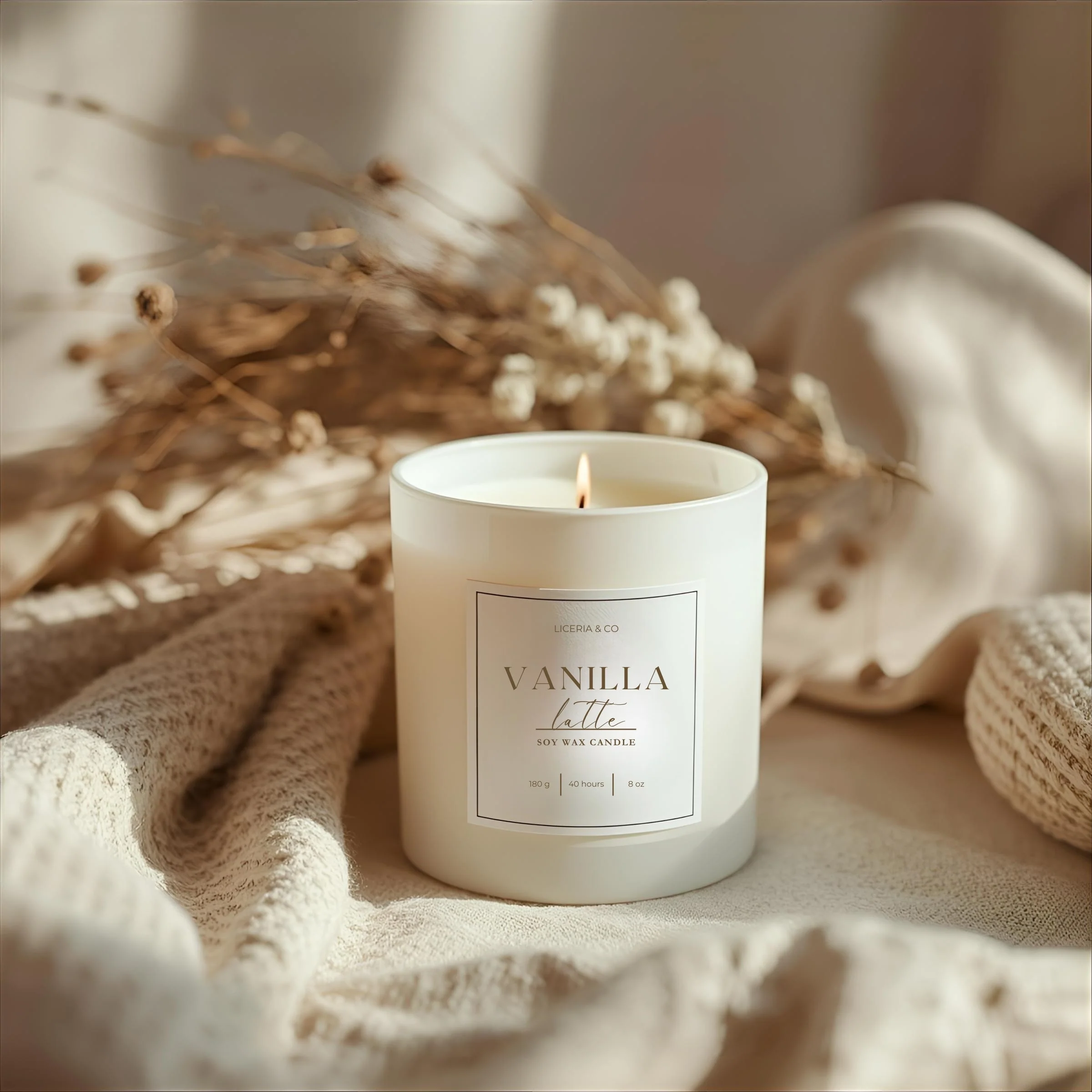 30cl Gloss White Kimberley Jar — 6 or 12 Finished Candles - Image 3
