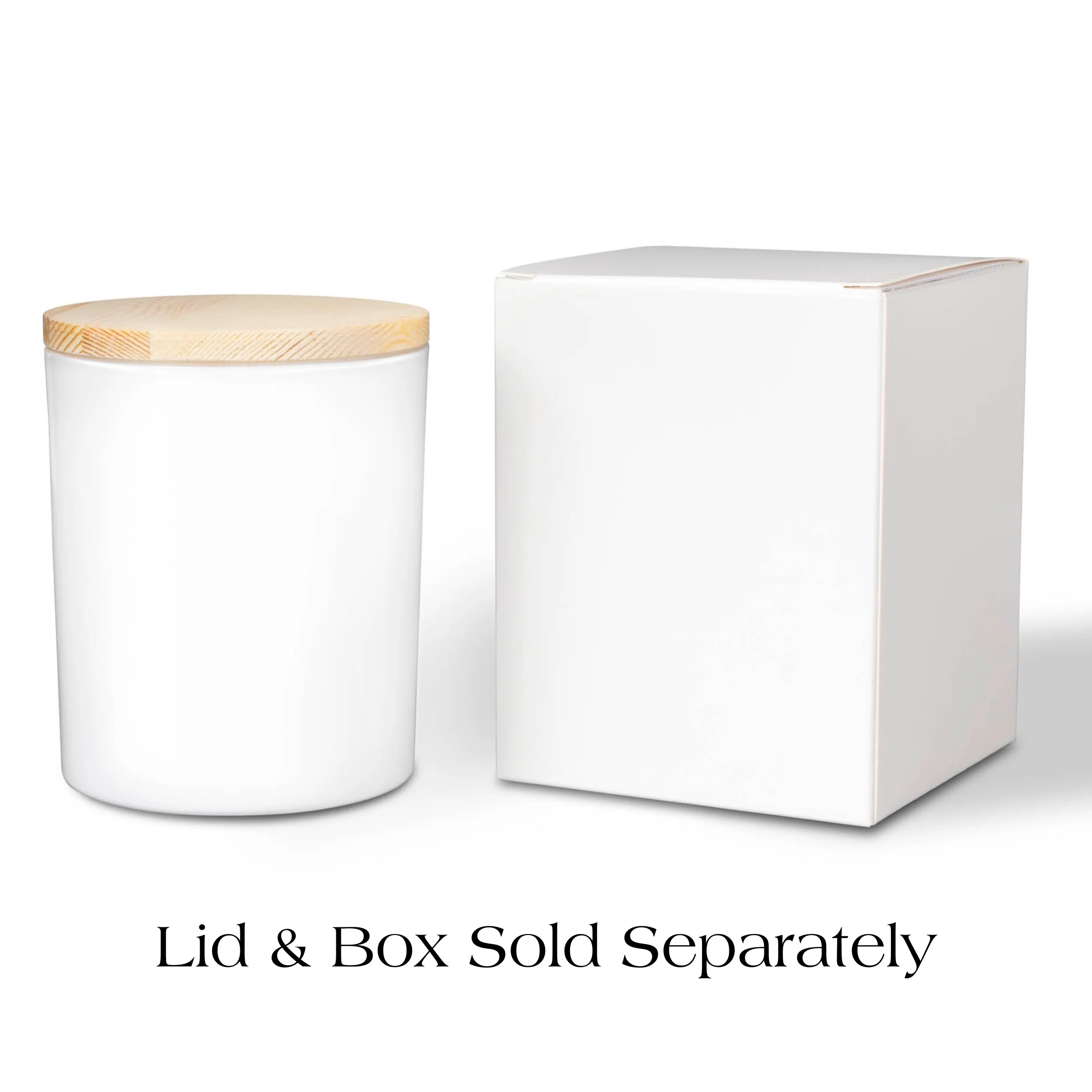 30cl Kimberley Candle Jar (LARGE) - Gloss White - Image 3