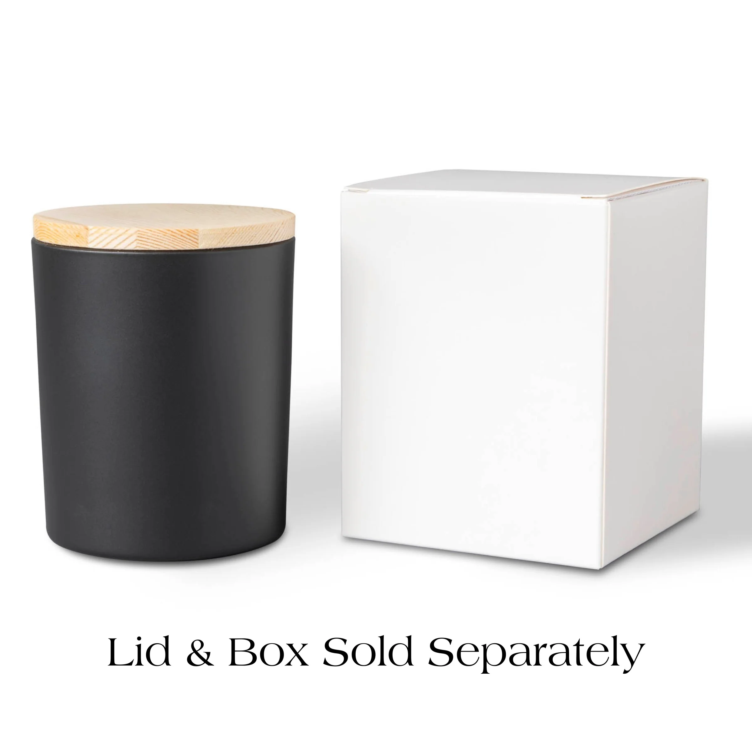 30cl Kimberley Candle Jar (LARGE) - Matt Black - Image 3