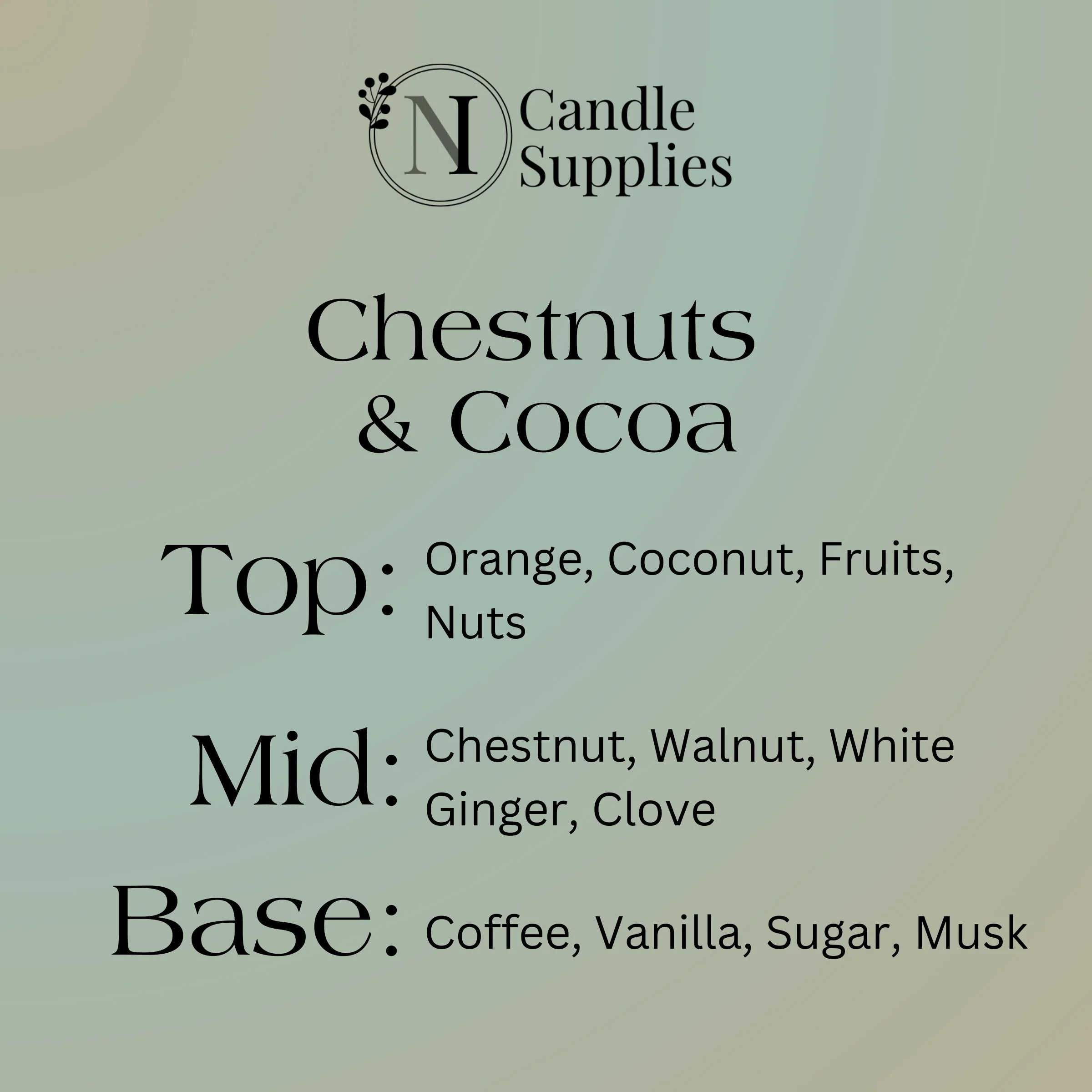 Chestnuts & Cocoa Fragrance Oil - Image 2