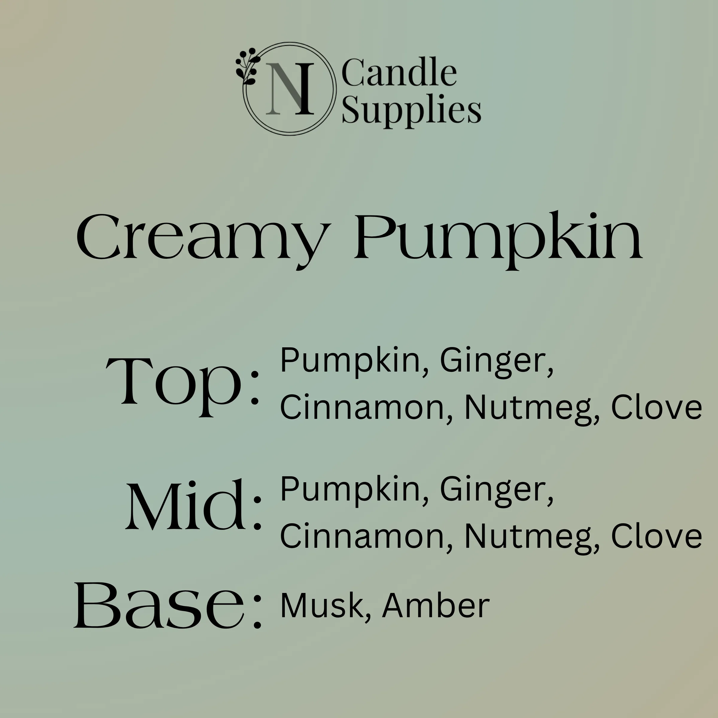 Creamy Pumpkin Fragrance Oil - Image 2