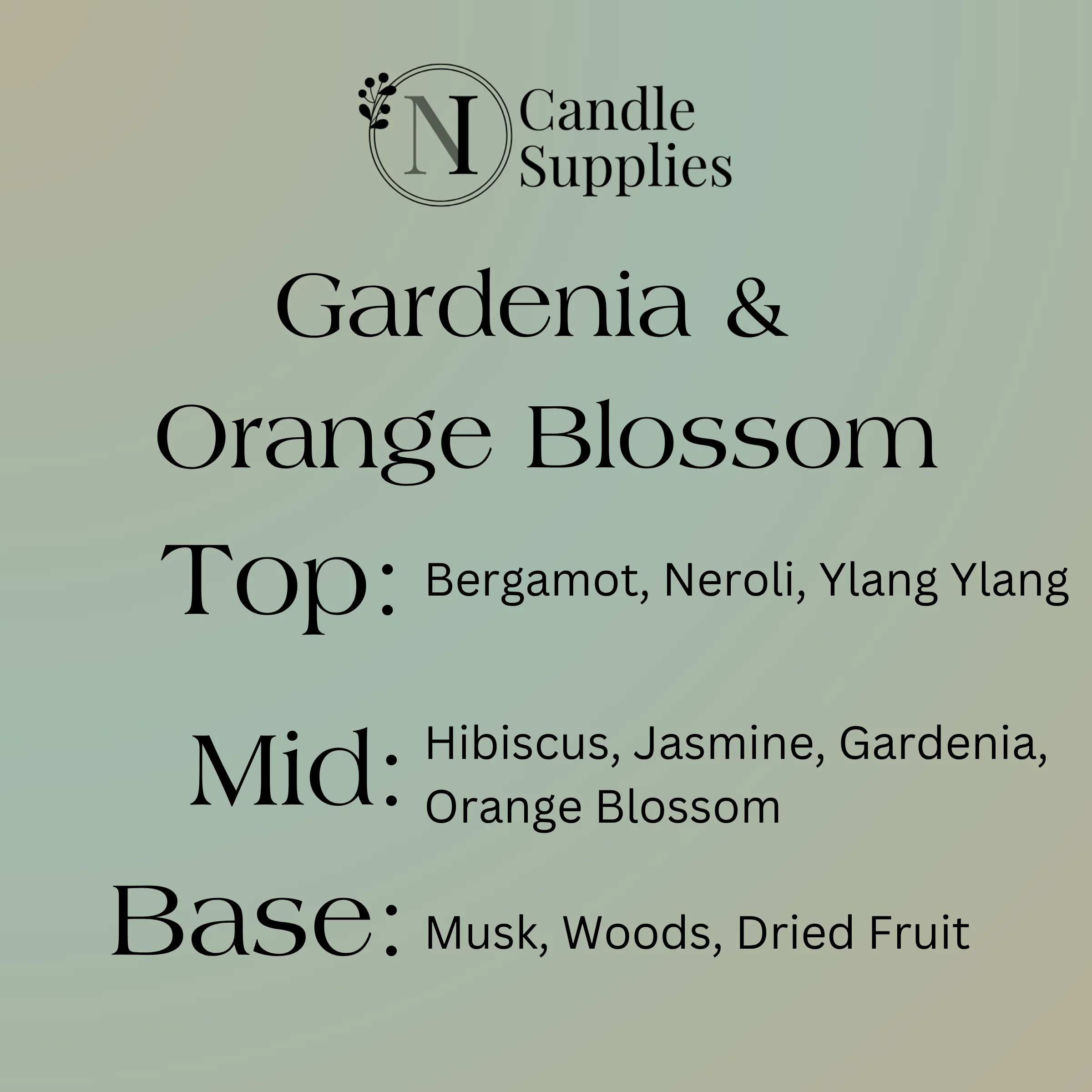 Gardenia & Orange Blossom Fragrance Oil - Image 2