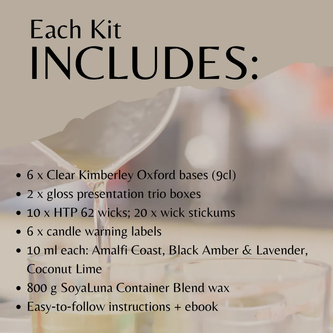 Make-Your-Own Scented Candle Gift Set - Best-Selling Scents - Image 4