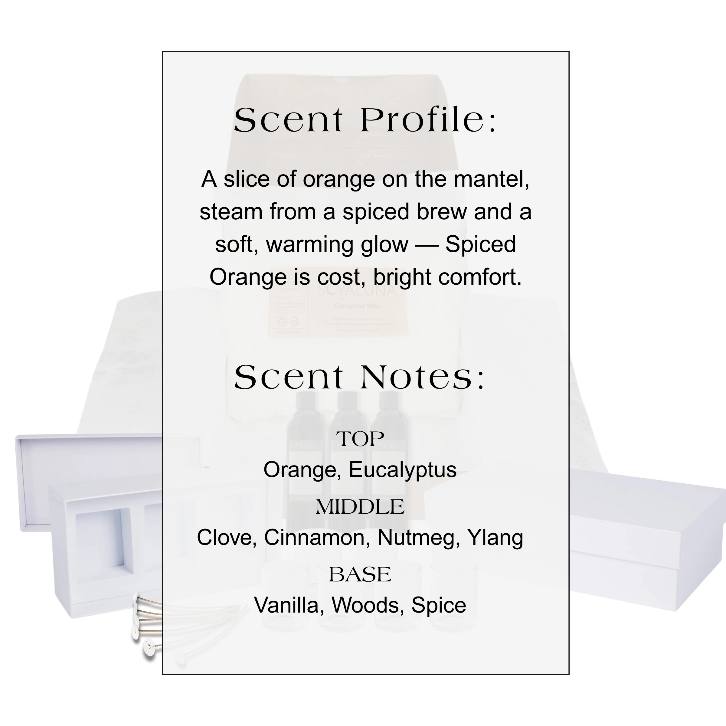 Make-Your-Own Scented Candle Gift Set - Festive Favourites - Image 6