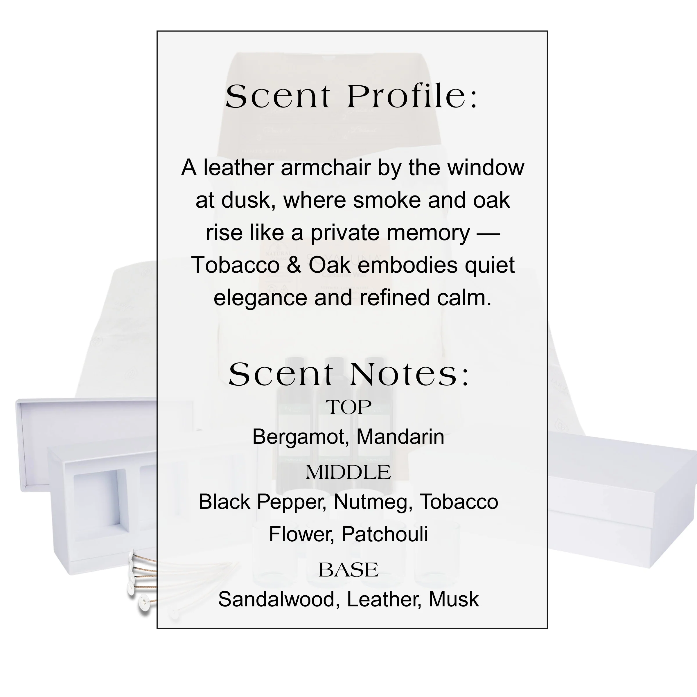 Make-Your-Own Scented Candle Gift Set - Masculine Favourites - Image 6