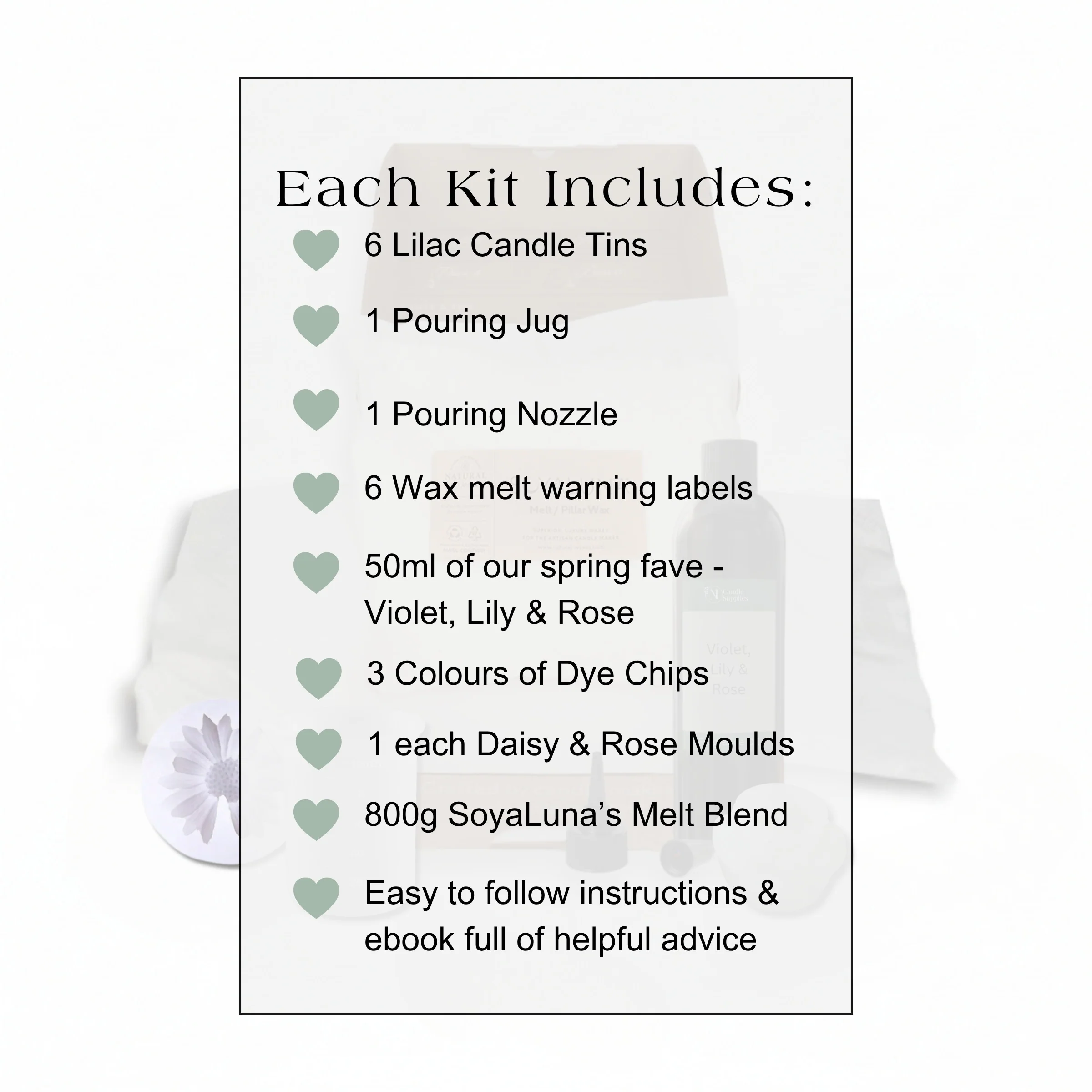 Melt Making Kit - Wax Melt Bouquet - Image 3