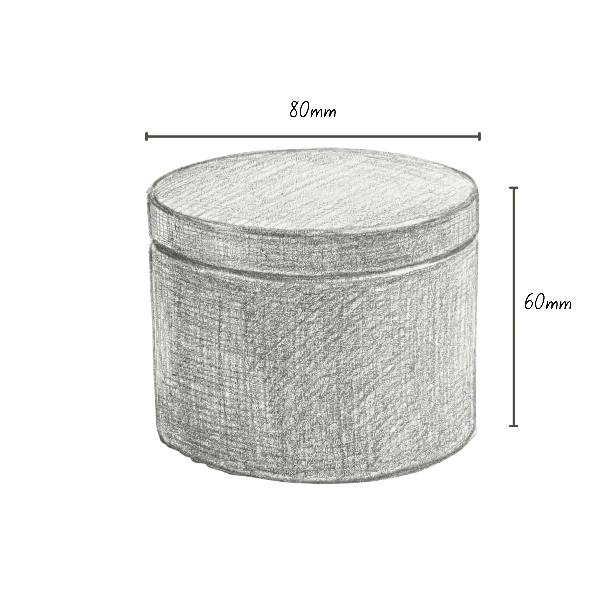 Soft Blue Candle Tin - Image 3