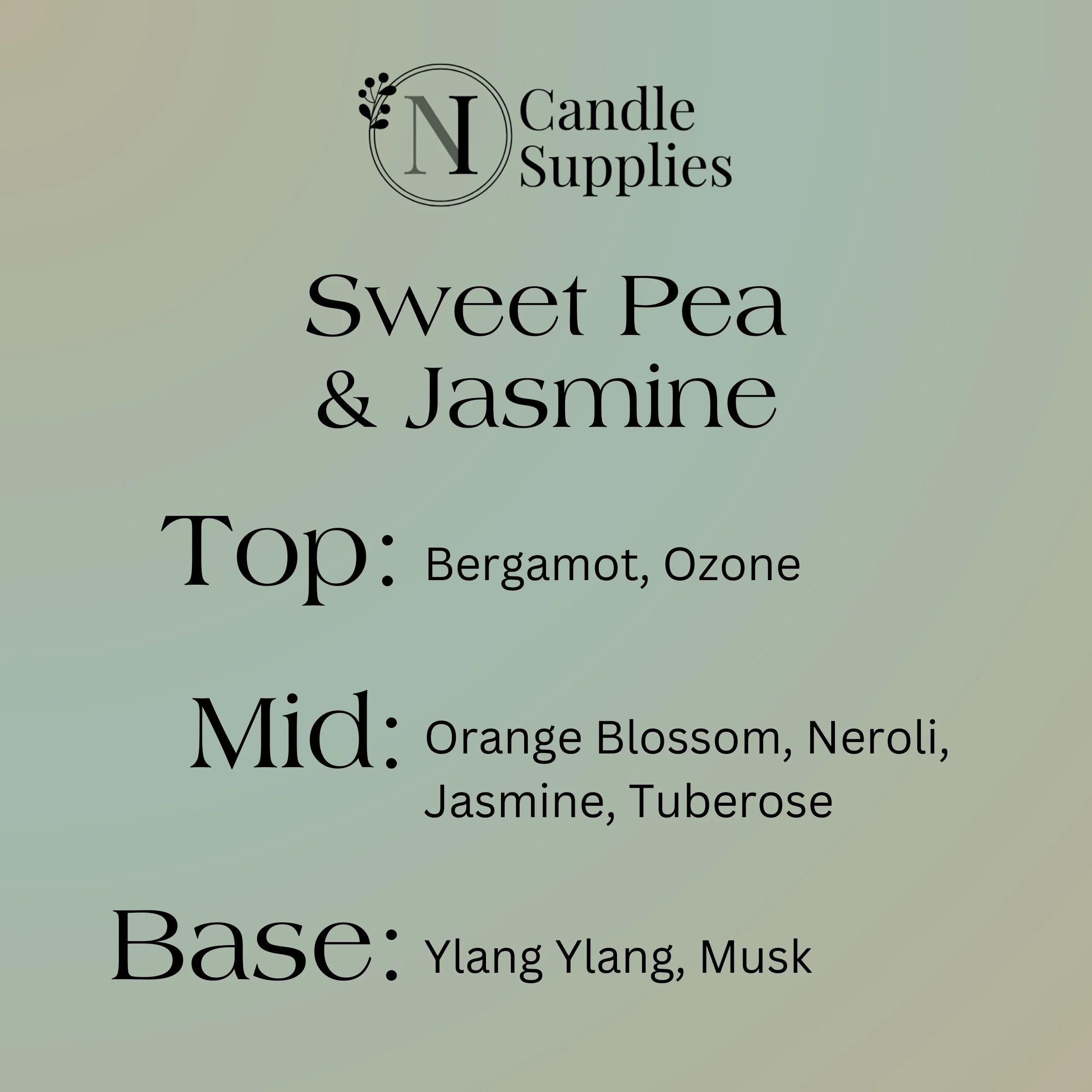 Sweet Pea & Jasmine Fragrance Oil (MOD) - Image 2