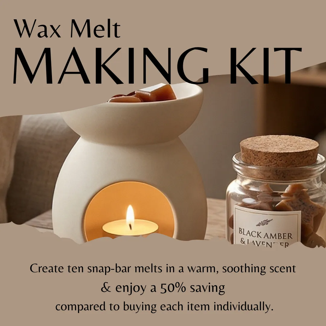 Melt Making Kit - Black Amber & Lavender - Image 2