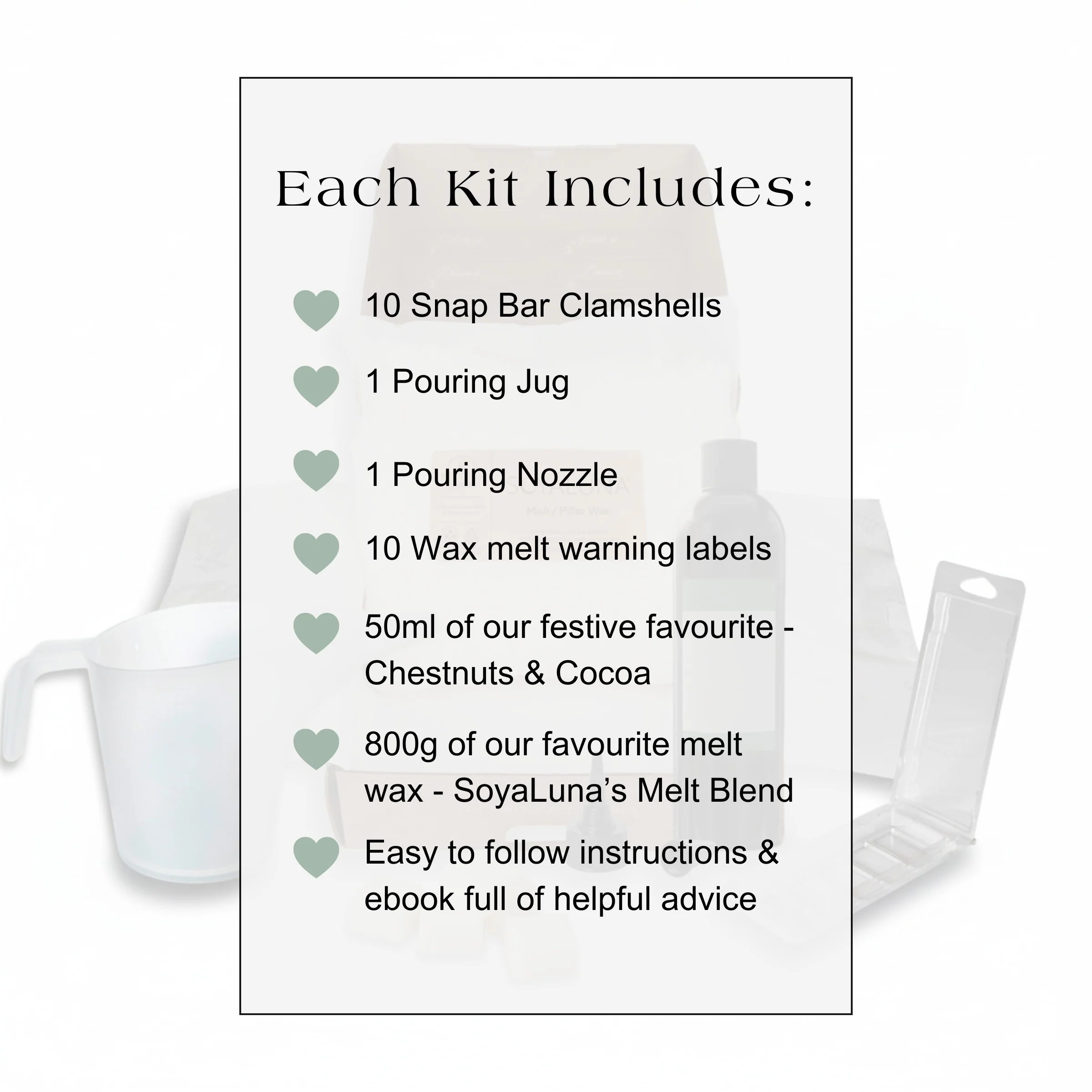 Melt Making Kit - Chestnuts & Cocoa - Image 3