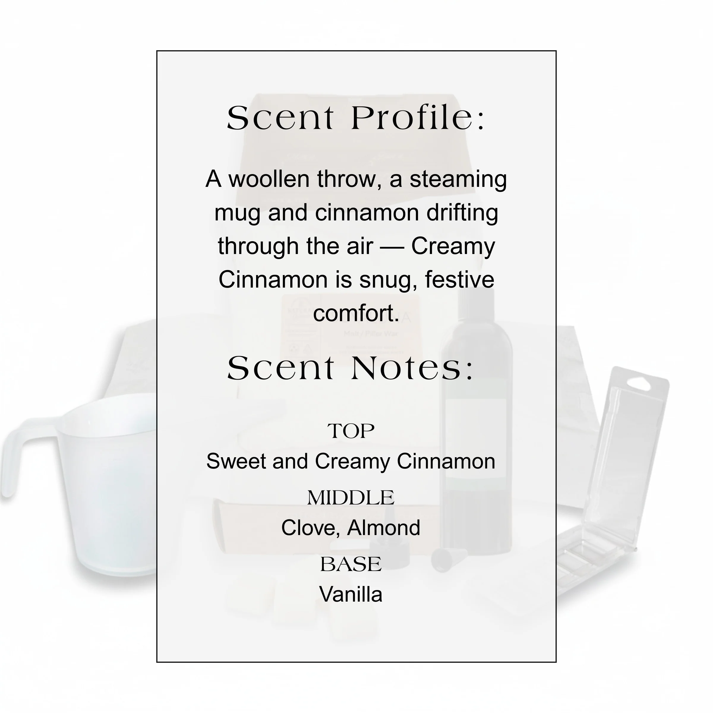 Melt Making Kit - Creamy Cinnamon - Image 4