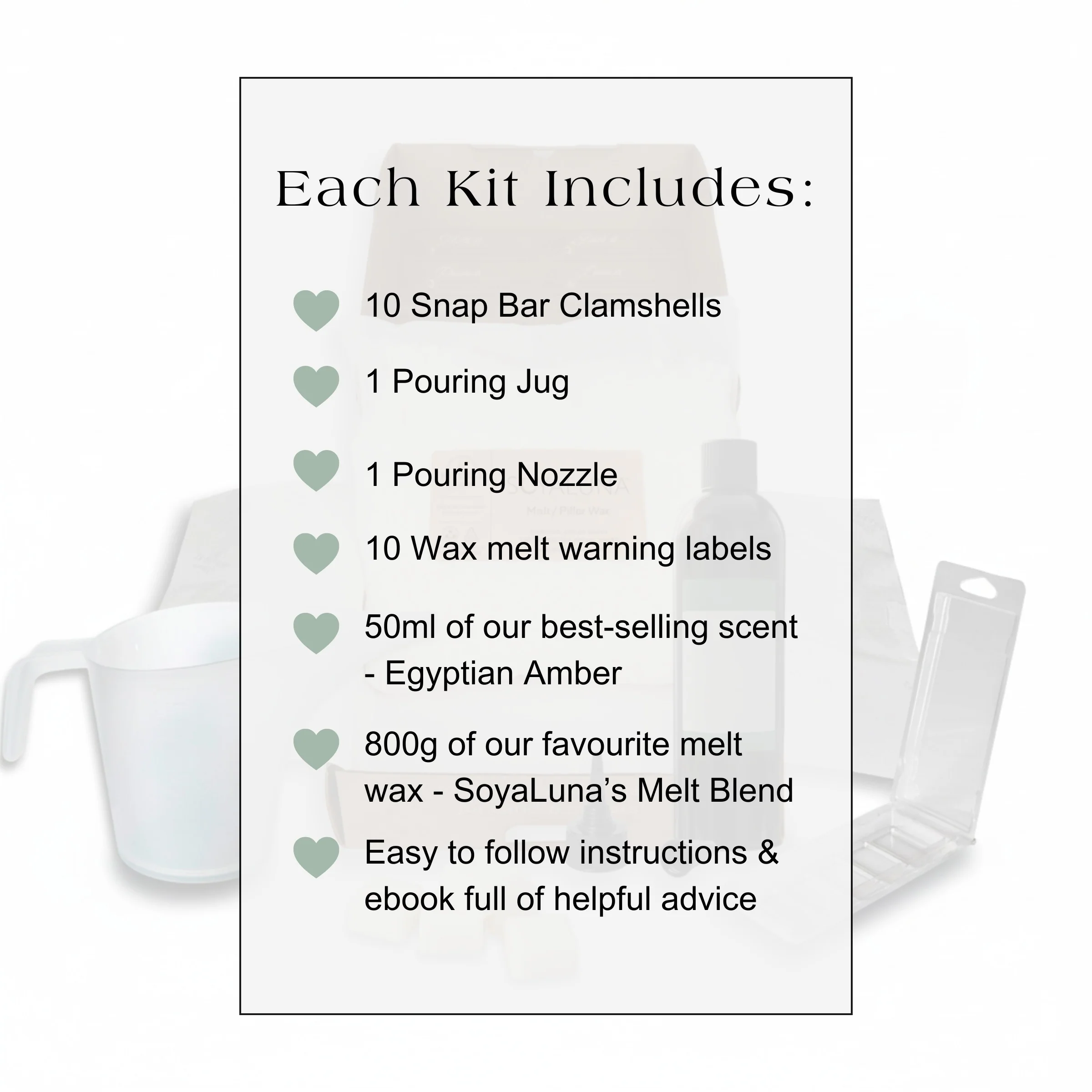 Melt Making Kit - Egyptian Amber - Image 3