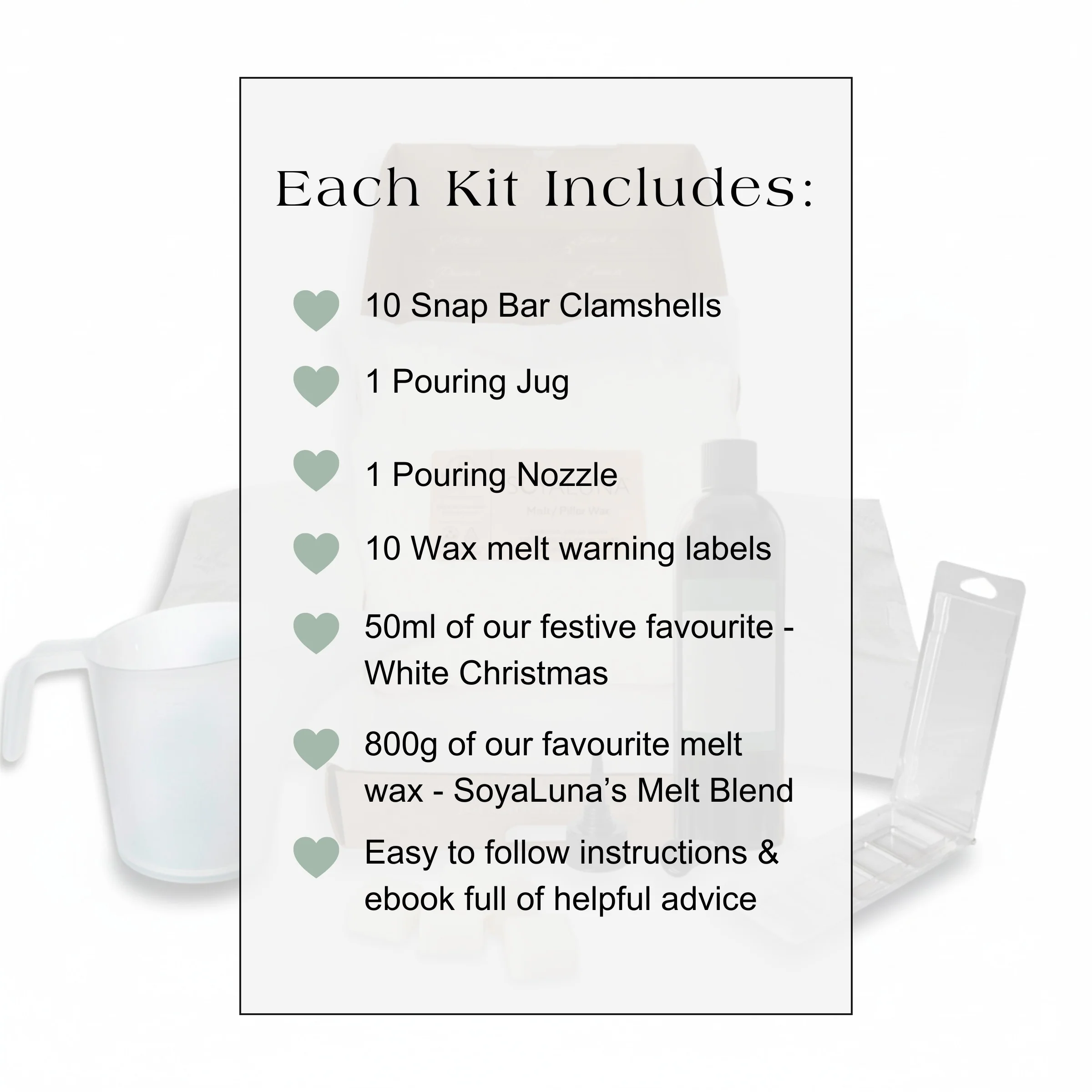 Melt Making Kit - White Christmas - Image 3