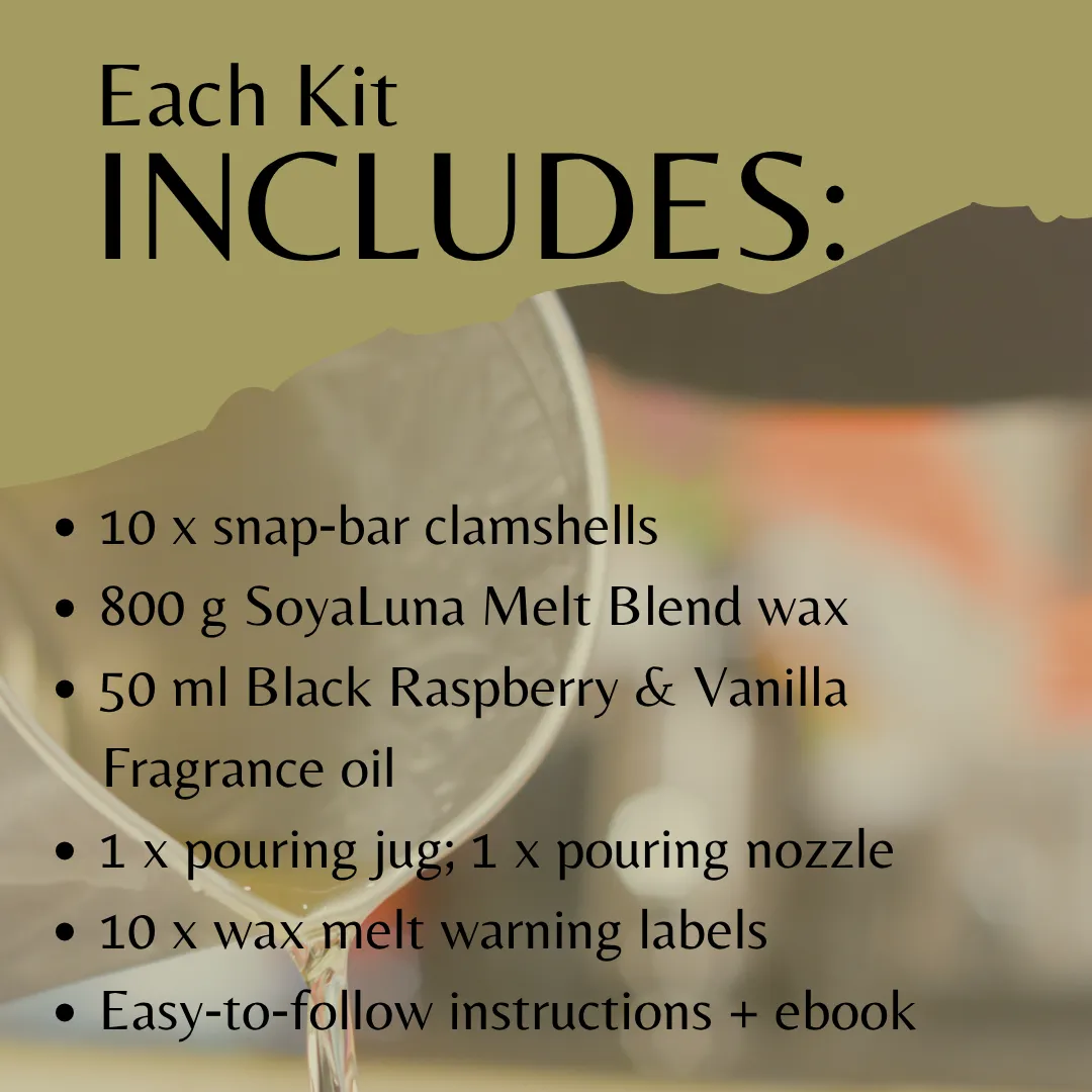 Melt Making Kit - Black Raspberry & Vanilla - Image 4