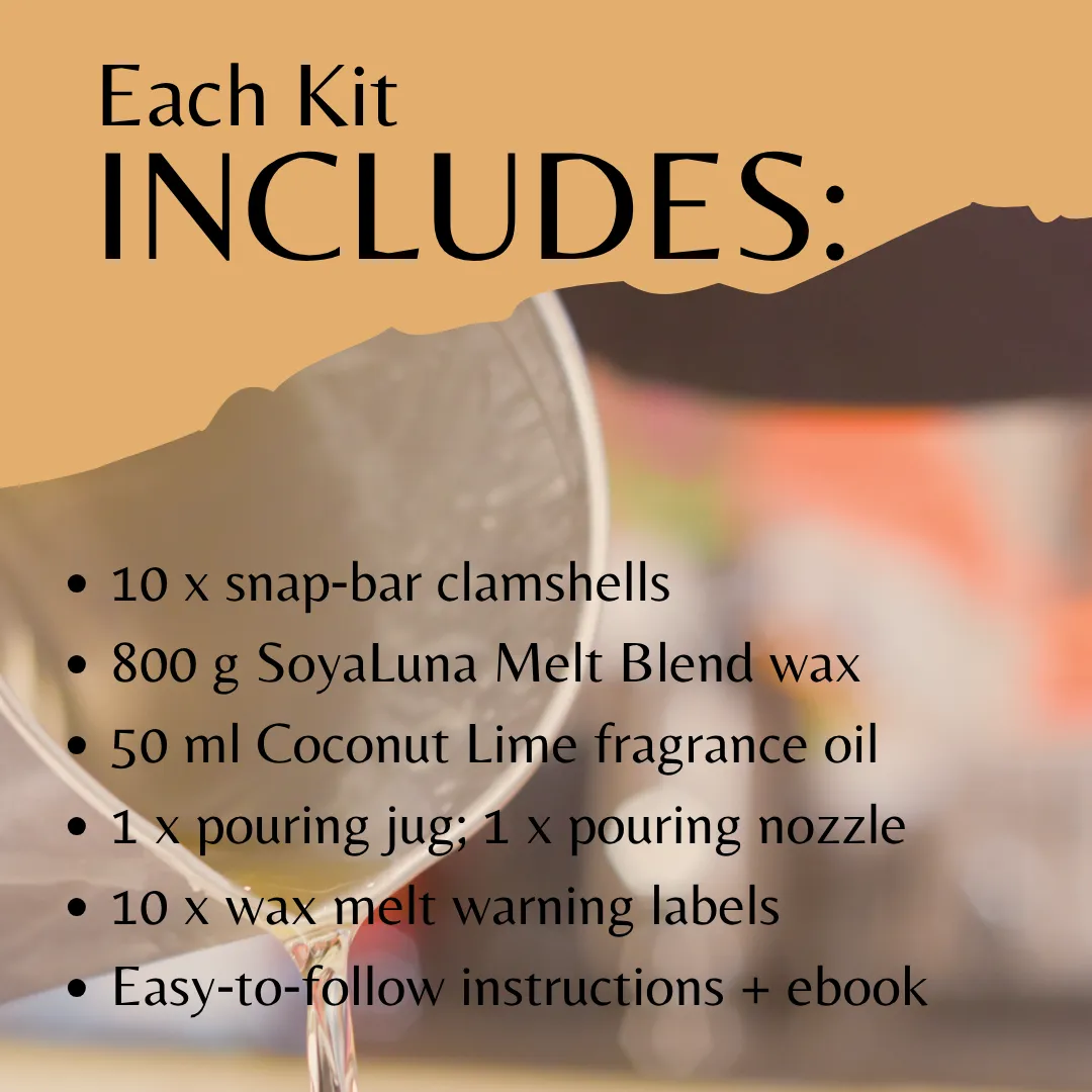 Melt Making Kit - Coconut Lime - Image 4