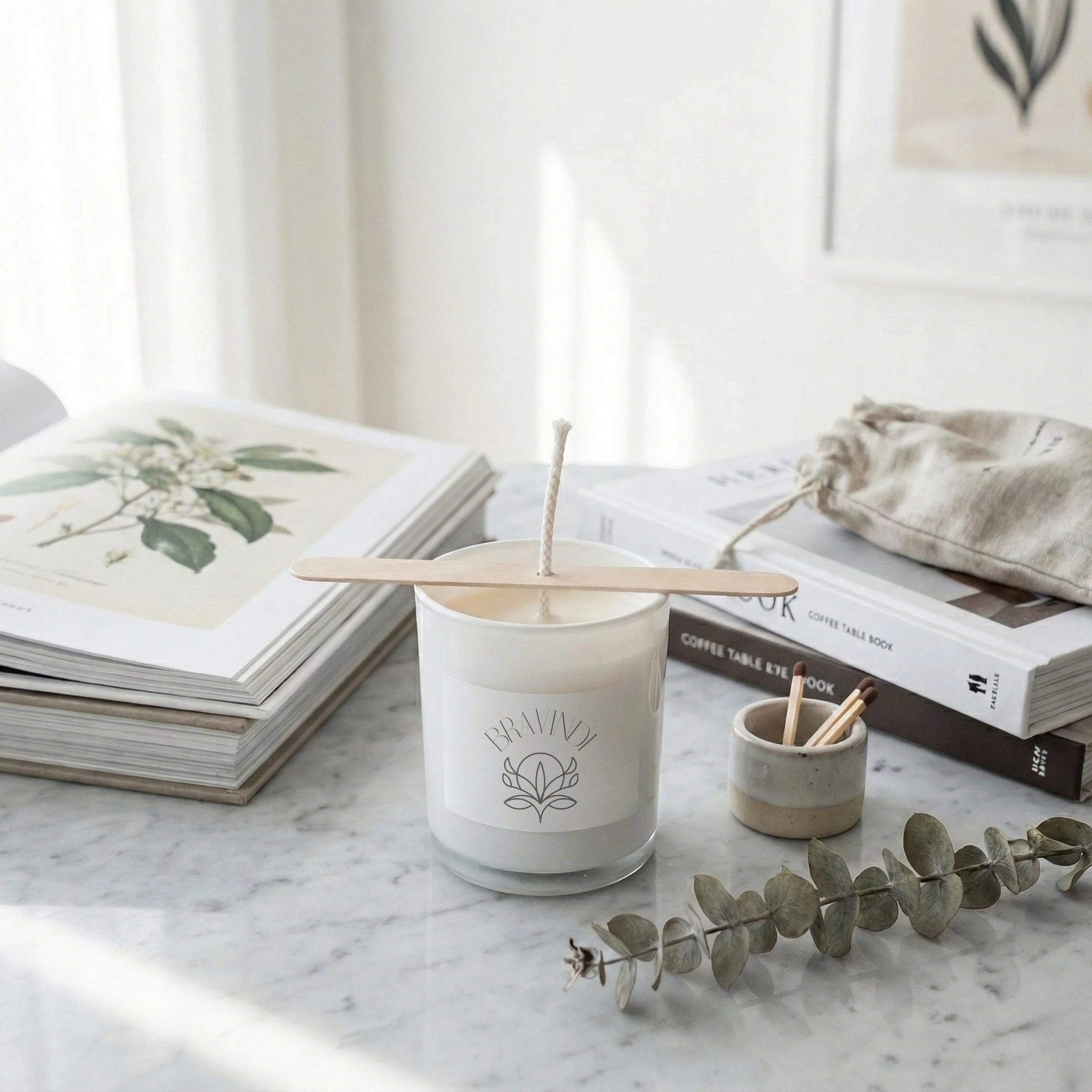 Wooden Wick Holders - Image 3
